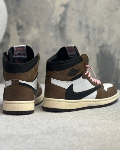 کتونی Air jordan x travis موکا